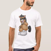 Paarden met grote schoenen t-shirt (Voorkant)
