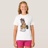 Paarden met grote schoenen t-shirt (Voorkant volledig)