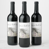 Paarden met het label Flowers Wine Wijn Etiket (Flessen)