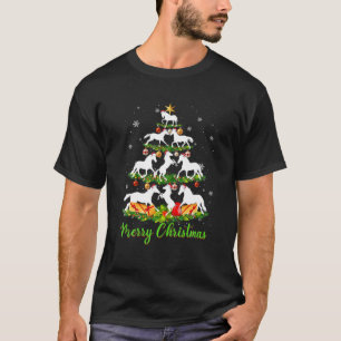 Paarden met kerstboompaarden Lover X-Mas Gift T-shirt