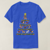 Paarden met kerstboompaarden met kerstboomversieri t-shirt (Design voorkant)