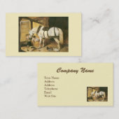 Paarden met kinderen  Visitekaartje (Voorkant / Achterkant)