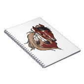 Paarden met koorts notitieboek (Rechterzijde)