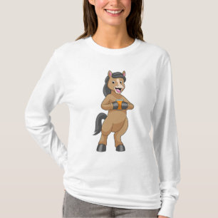 Paarden met Mok van Oranje sap T-shirt