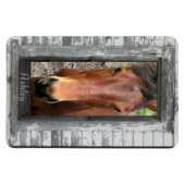 Paarden met naam magneet (Horizontaal)