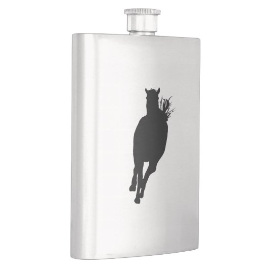 Paarden met Silhouette Flacon (Rechts)