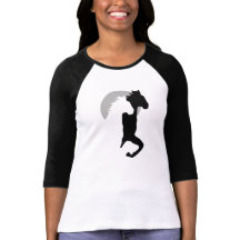 Paarden met t-shirt