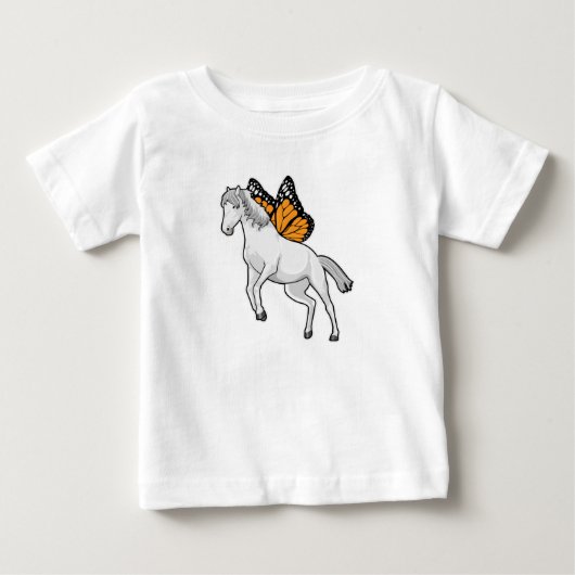 Paarden met vlinder (Voorkant)