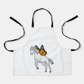 Paarden met vlinder schort (Voorkant)