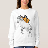 Paarden met vlinder trui (Voorkant)