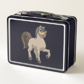 Paarden met zonnebril (Achterkant)