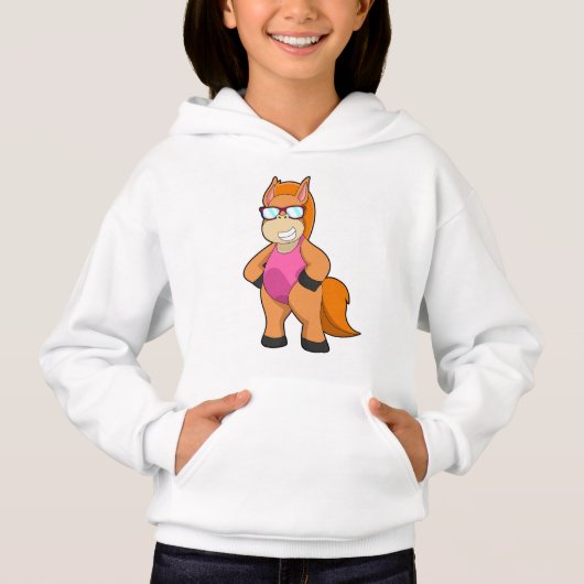 Paarden met zonnebril (Voorkant)