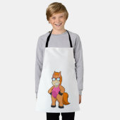 Paarden met zonnebril schort (Gedragen)