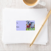Paarden Moeder Baby Gift Labels (Insitu)