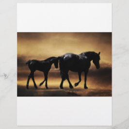 Paarden moeder en ik