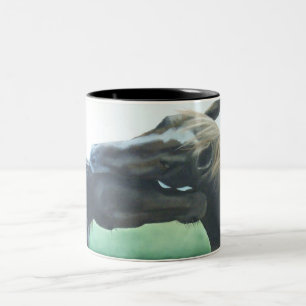 Paarden, Mok van paardenkoffie, Mok van paarden