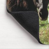 Paarden Mousepad Muismat (Hoek)
