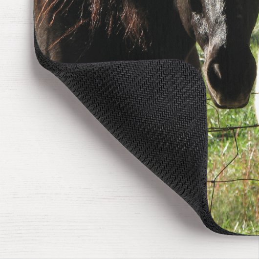 Paarden Mousepad Muismat (Hoek)