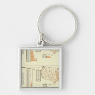 Paarden, muildieren, ezels, schapen sleutelhanger
