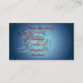 Paarden N Bright Feathers Visitekaartje (Achterkant)