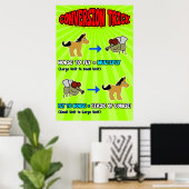 Paarden naar vliegen = Poster/ankergrafiek voor st Poster (Thuiskantoor)