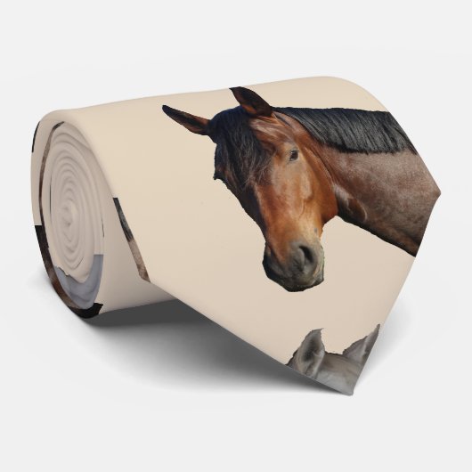 Paarden Nekdas Stropdas (Opgerold)
