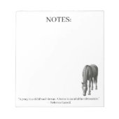 Paarden Notitieblok (Voorkant)