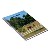 Paarden Notitieboek (Rechterzijde)