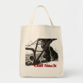 Paarden Oat Sack Gift Cadeaus Plough Bags Tas Tas (Voorkant)