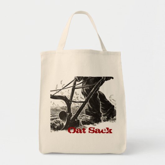 Paarden Oat Sack Gift Cadeaus Plough Bags Tas Tas (Voorkant)