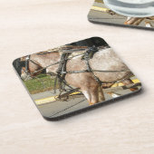  paarden onderzetter (Linkerzijde)