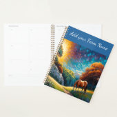 Paarden op Boerderij Wilde Bloemenweide Planner (Display)