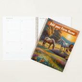 Paarden op Boerderij Wildebloemenwei Planner (Display)