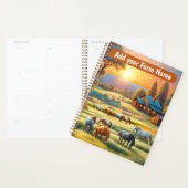 Paarden op Boerderij Wildebloemenwei Planner (Display)
