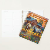 Paarden op Boerderij Wildebloemenwei Planner (Display)