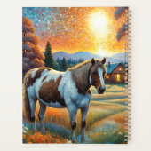 Paarden op Boerderij Wildflower Weide Planner (Achterkant)