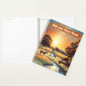Paarden op Boerderij Wildflower Weide Planner (Display)