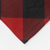 Paarden op Buffalo Pset Custom Fleece Deken (Hoek)