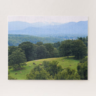 Paarden op de Blue Ridge Mountains 16 x 20 inch Legpuzzel