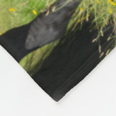 Paarden op de Ranch, Zuid-IJsland Fleece Deken (Hoek)