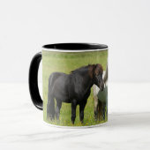 Paarden op de Ranch, Zuid-IJsland Mok (Voorkant links)