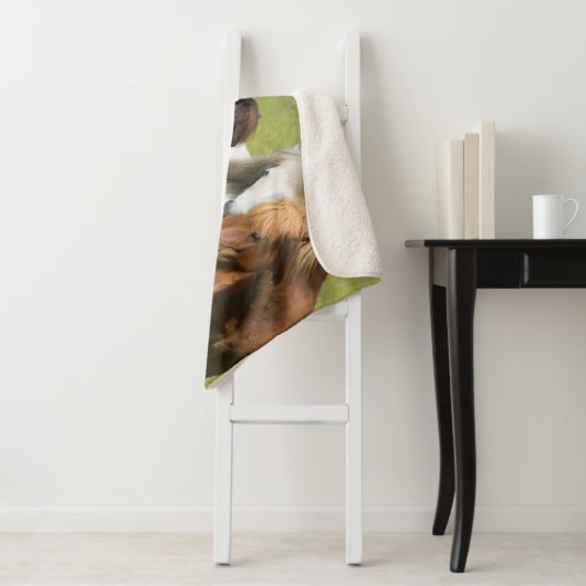 Paarden op de Ranch, Zuid-IJsland Sherpa Deken (In situ)