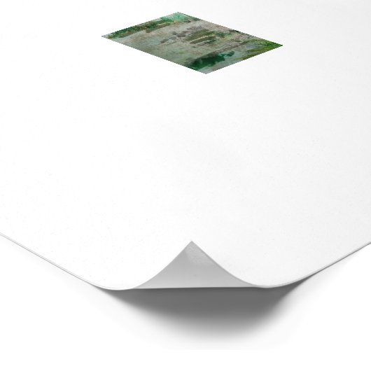 Paarden op de weide poster (Hoek)