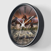 Paarden op het strand (Hoek)