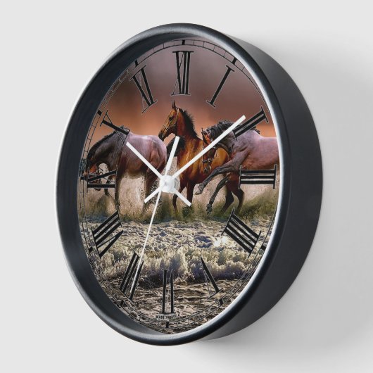 Paarden op het strand (Hoek)