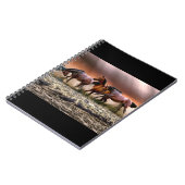 Paarden op het strand notitieboek (Linkerzijde)
