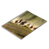 paarden op Montana ranch Notitieboek (Linkerzijde)