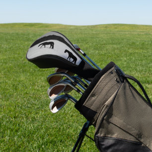 Paarden op sneeuw dccna golfheadcover
