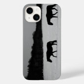Paarden op sneeuw iphcna Case-Mate iPhone case (Achterkant)