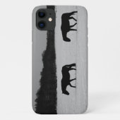 Paarden op sneeuw iphcna Case-Mate iPhone case (Achterkant)